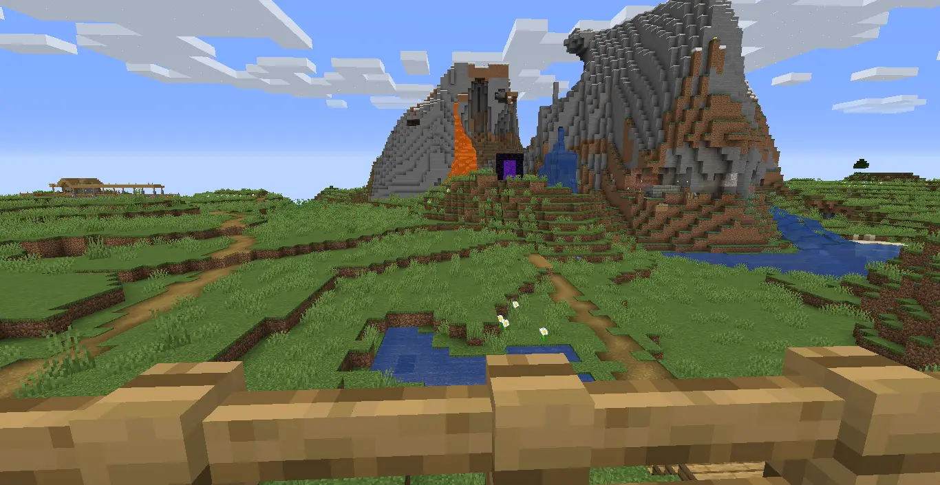 Villages and biomes - Minecraft Seeds