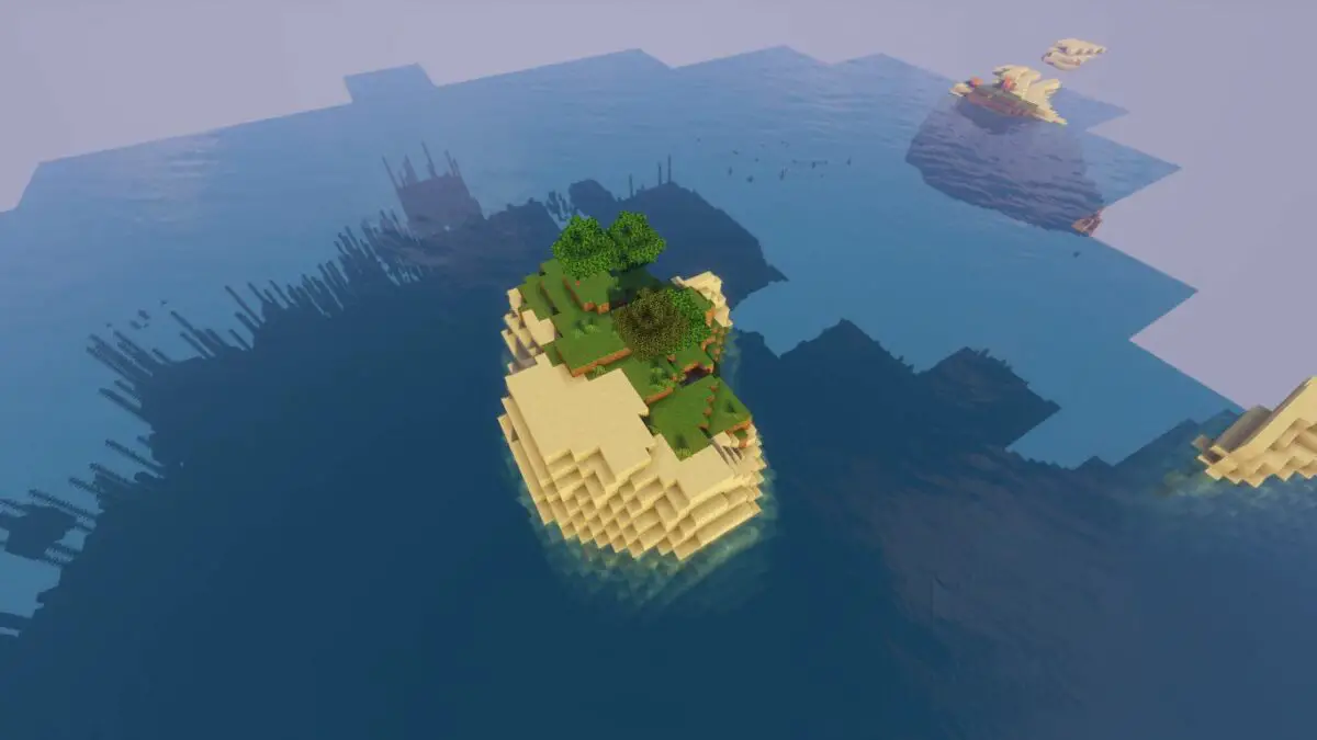 A small island!