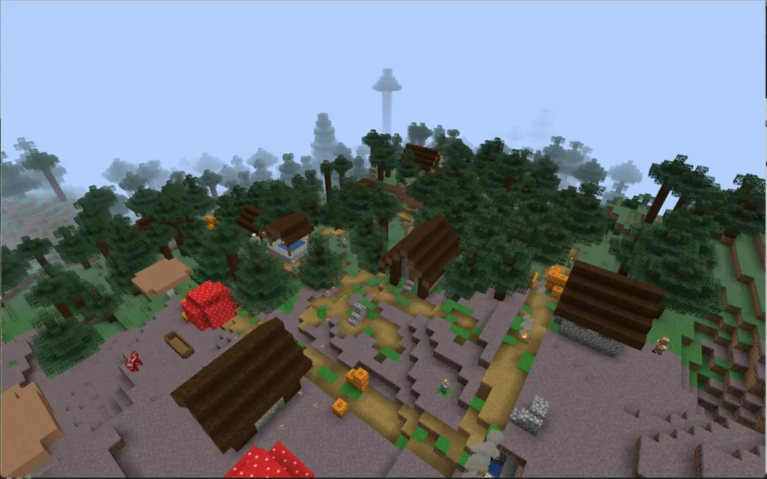 Mushroom Biome and Mega Village