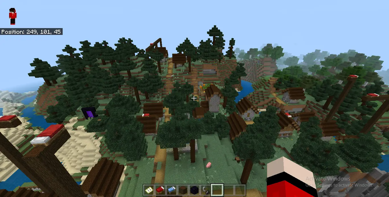 Overview of Minecraft gameplay